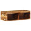 VidaXL Meuble TV mural 60x30x19 cm bois massif de r&eacute;cup&eacute;ration