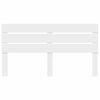 vidaXL T&ecirc;te de lit Blanc 100 cm Bois d'ing&eacute;nierie