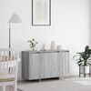 vidaXL Buffet Sonoma gris 120 x 41 x 75 cm Bois d'ing&eacute;nierie