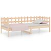 vidaXL Lit de jour sans matelas 90x190 cm bois de pin massif