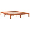 vidaXL Cadre de lit sans matelas cire marron 180x200cm bois pin massif