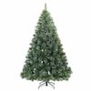 vidaXL Sapin de No&euml;l artificiel avec 300 LED Vert 180 cm PE et PVC