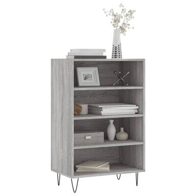 vidaXL Buffet haut sonoma gris 57x35x90 cm bois d'ingénierie