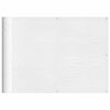 vidaXL &Eacute;cran de balcon blanc 75x700 cm 100% polyester oxford