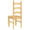 vidaXL Chaises à manger lot de 2 Corona 42x47x107cm bois massif de pin