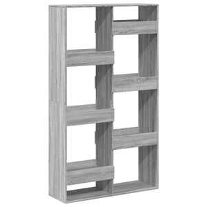 vidaXL Cloison de s&eacute;paration sonoma gris 100x33x175 cm bois ing&eacute;nierie