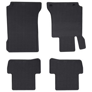 vidaXL Tapis de voiture 4 pc Adapt&eacute; pour C-Class W205 2014- 4D Aft
