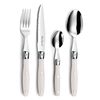 Lou Laguiole Ensemble de couverts 24 pcs Comptoir Cr&egrave;me