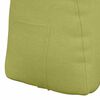 vidaXL Coussin de Dos Vert clair 45 x 24 x 50 cm tissu
