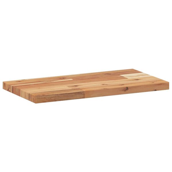 vidaXL &Eacute;tag&egrave;res flottantes 2 pcs 60x20x2 cm acacia massif &agrave; l'huile