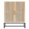 vidaXL Buffet blanc 60x30x75 cm bois d'ing&eacute;nierie