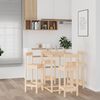 vidaXL Ensemble de bar 5 pcs Bois de pin massif