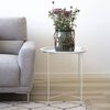 House Nordic Table d'appoint Anne 47 cm Rond Blanc