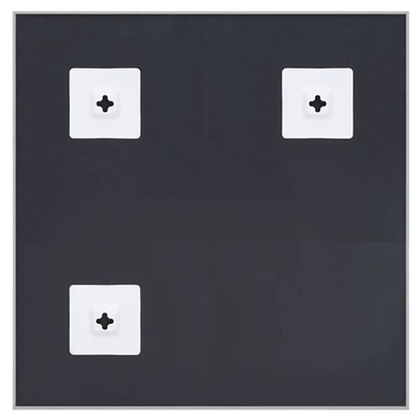 vidaXL Miroir Argent&eacute; 60x60 cm