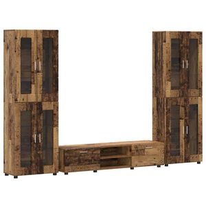vidaXL Ensemble meuble TV FLORIN 3 pc 150 x 39 x 30 cm Bois ancien