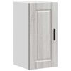 vidaXL Armoire murale de cuisine Porto sonoma gris bois d'ing&eacute;nierie