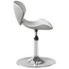 vidaXL Tabouret de bar Blanc Similicuir