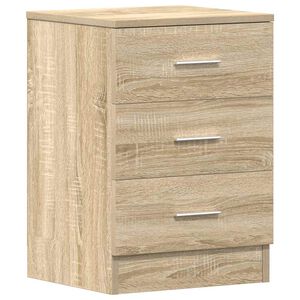 vidaXL Table de chevet Ch&ecirc;ne Sonoma 38x35x56 cm Bois d'ing&eacute;nierie