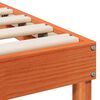 vidaXL Cadre de lit Marron 80 x 200 cm Pin massif