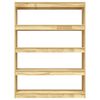 vidaXL Biblioth&egrave;que/S&eacute;parateur de pi&egrave;ce 100x30x135,5 cm pin massif