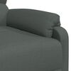 vidaXL Fauteuil de massage inclinable Gris fonc&eacute; Tissu