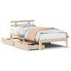vidaXL Cadre de lit avec tiroirs sans matelas 100x200 cm