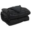 vidaXL Duvet complet toute l'ann&eacute;e 220 x 260 cm 300 gsm Noir