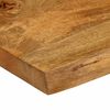 vidaXL Dessus de table 120x40x2,5 cm bord vivant bois massif manguier