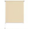 vidaXL Store roulant d'ext&eacute;rieur 220 x 230 cm Couleur cr&egrave;me