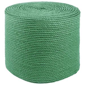 vidaXL Corde en Jute Vert Jute 100% Tossa