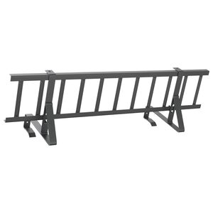 vidaXL Protection de neige pour toit Anthracite 100 x 29,5 x 34,5 cm