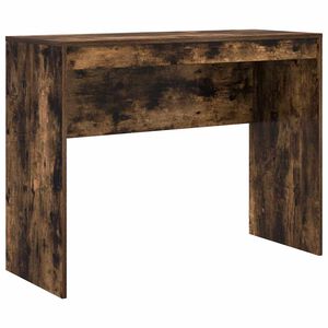 vidaXL Bureau Ch&ecirc;ne fum&eacute; 100 x 40 x 76 cm