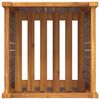 vidaXL Jardinière avec doublure 42x42x100 cm bois massif d'acacia