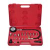 vidaXL Kit de testeur de compression pour moteur diesel 20 pcs