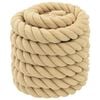 vidaXL Corde de bateau 5 m 6 Naturel PP