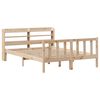 vidaXL Cadre de lit sans matelas 120x190 cm bois de pin massif
