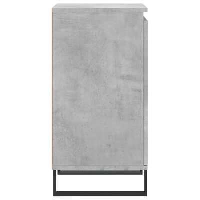 vidaXL Buffet gris béton 40x35x70 cm bois d'ingénierie