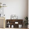 vidaXL Biblioth&egrave;que/Buffet Ch&ecirc;ne fum&eacute; 66x30x130 cm Bois d'ing&eacute;nierie