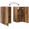 vidaXL Ensemble meuble TV 4 pcs Bois Ancien Bois d'ing&eacute;nierie