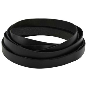 vidaXL Sangle en Cuir Noir 1000 x 1 cm Cuir