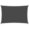 vidaXL Voile de parasol tissu oxford rectangulaire 2x4 m anthracite