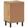 vidaXL Armoire de salle de bain 38x33x58 cm bois massif de manguier