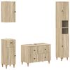 vidaXL Ensemble de 4 pi&egrave;ces d'armoires de salle de bain ALKMAAR