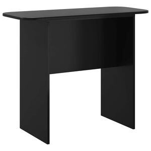 vidaXL Table console Noir 93 x 40 x 75 cm Bois d'ing&eacute;nierie