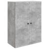 vidaXL Armoire Murale Gris b&eacute;ton 66 x 34,5 x 90 cm Bois d'ing&eacute;nierie
