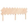 vidaXL Cadre de lit sans matelas 200x200 cm bois massif