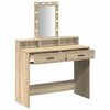 vidaXL Table de Toilette Marron 100 x 41 x 140 cm Bois d'ing&eacute;nierie