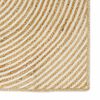 vidaXL Tapis Naturel et Blanc 80 x 150 cm Jute
