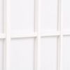 vidaXL Cloison de séparation 4 panneaux Style japonais 160x170cm Blanc