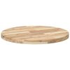 vidaXL Dessus de table rond &Oslash;70x4 cm bois massif d'acacia